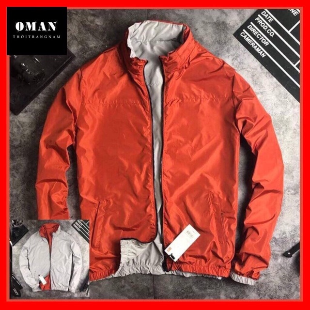 Áo gió 2 mặt nam nữ chống nước chống bụi | BigBuy360 - bigbuy360.vn