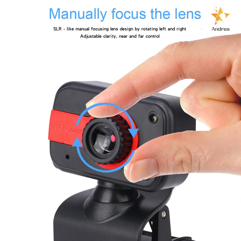 Webcam Usb Hd Có Kẹp Gắn Micro Cho Pc Laptop | BigBuy360 - bigbuy360.vn