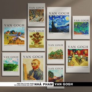 Tranh Canvas Treo Tường VAN GOGH (No1->10)