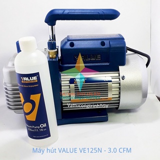 Máy hút chân không VALUE Model : VE125N Công suất 3.0 CFM