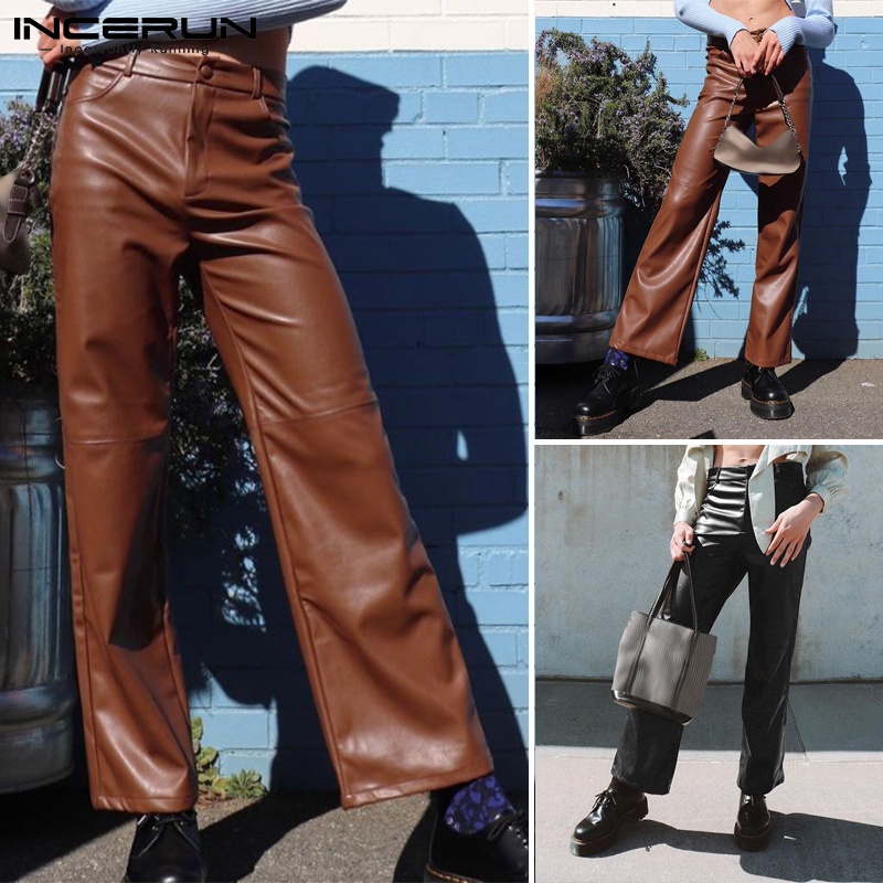 INCERUN Nam giới Thiết kế thời trang Giải trí Quần liền màu