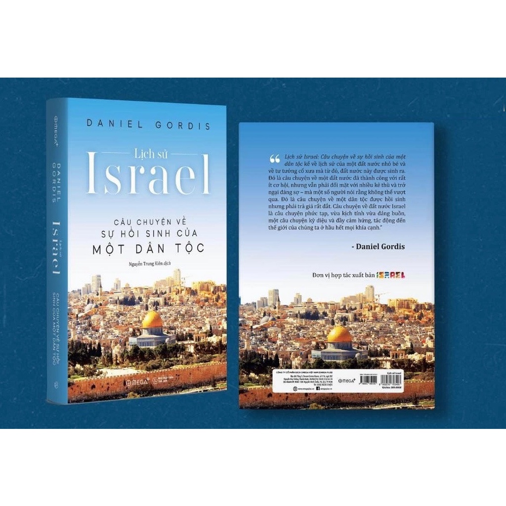 Sách - Lịch Sử Israel - Câu Chuyện Về Sự Hồi Sinh Của Một Dân Tộc