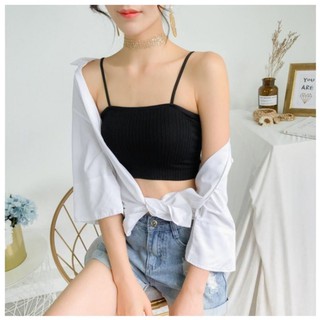 Áo bra quây cotton có đệm ngực