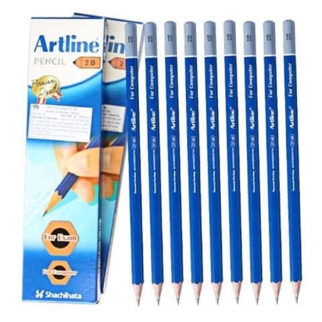1 hộp bút chì 2B Artline, hàng chính hãng
