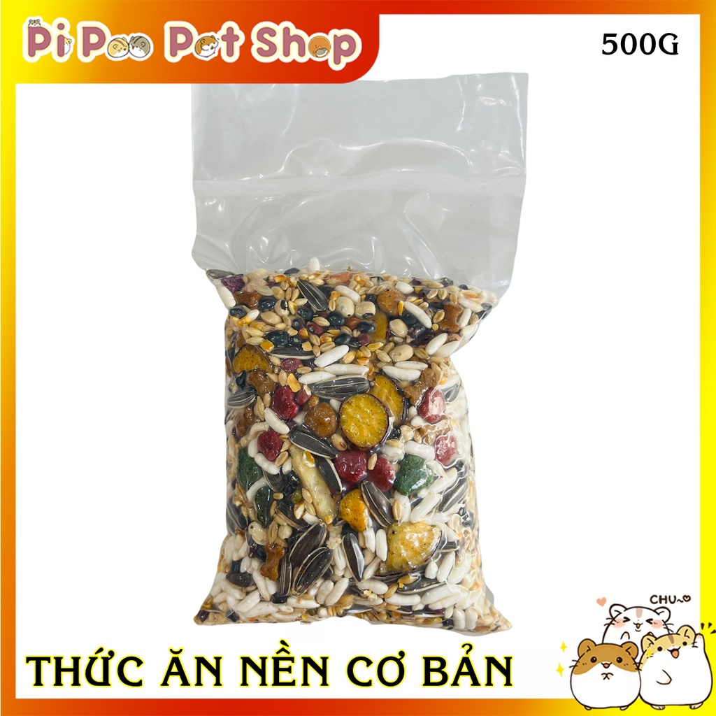 Thức ăn Hamster rang bơ mau mập 500g