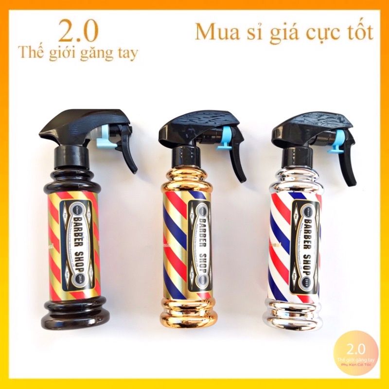 [ Siêu Giá Rẻ] Bình Xịt Nước Cắt Tóc Barber 200ml