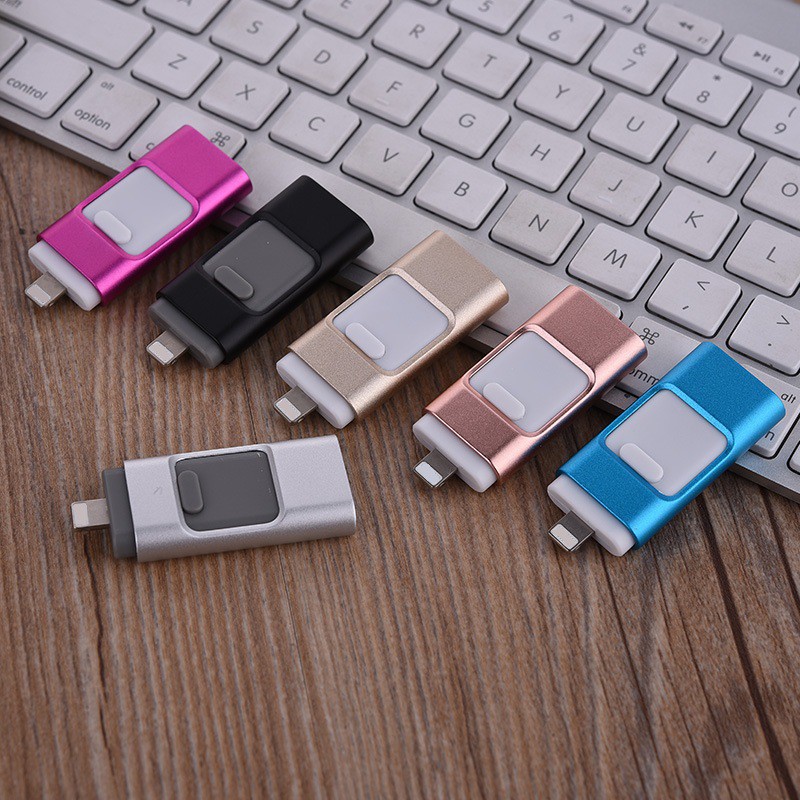 USB 64GB đa năng 3 trong 1 cho điện thoại/máy tính