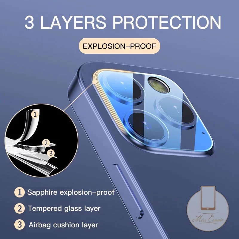 Kính Cường Lực 9d Bảo Vệ Ống Kính Máy Ảnh Cho iphone 11 pro max 12 15 pro max 14 pro max 15 14 plus 13 pro max