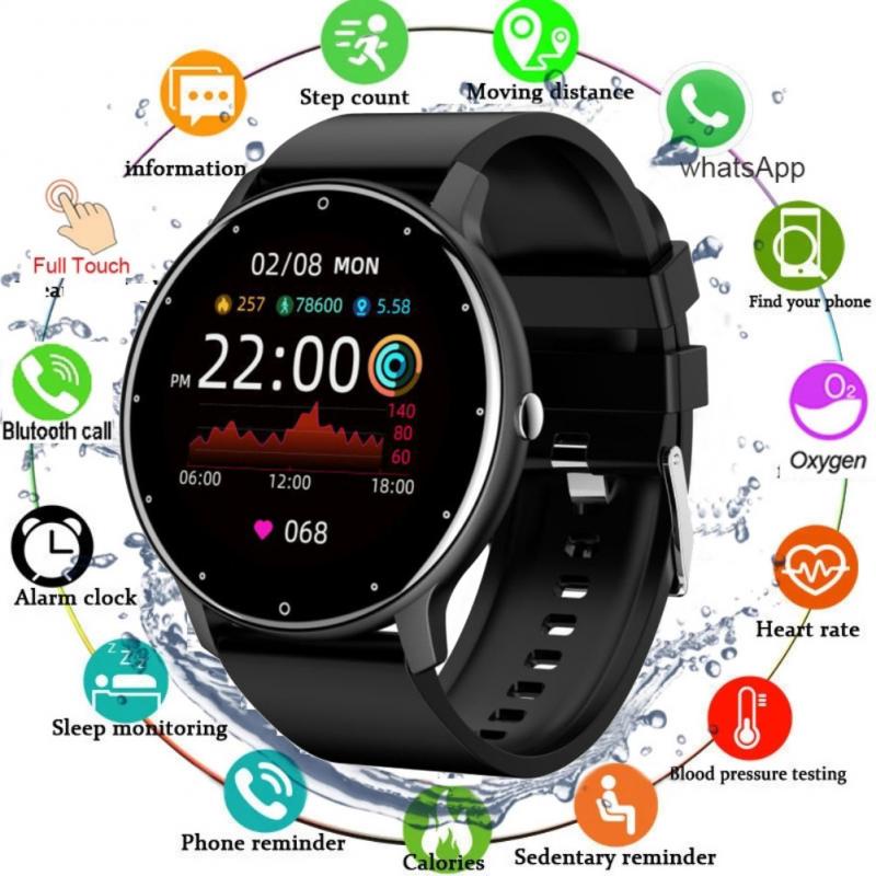 HUAWEI Đồng Hồ Thông Minh ZL02D Chống Thấm Nước Ip67 Màn Hình Cảm Ứng Tiện Dụng Cho Android IOS Y68