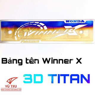 Bảng tên titan winner x 3D - Thương hiệu Universe