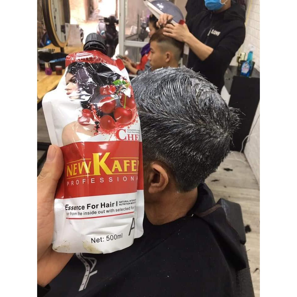 Nhuộm đen New Kafen mẫu mới 2022 VICHICOO nhuộm đen phủ bạc không dính da đầu