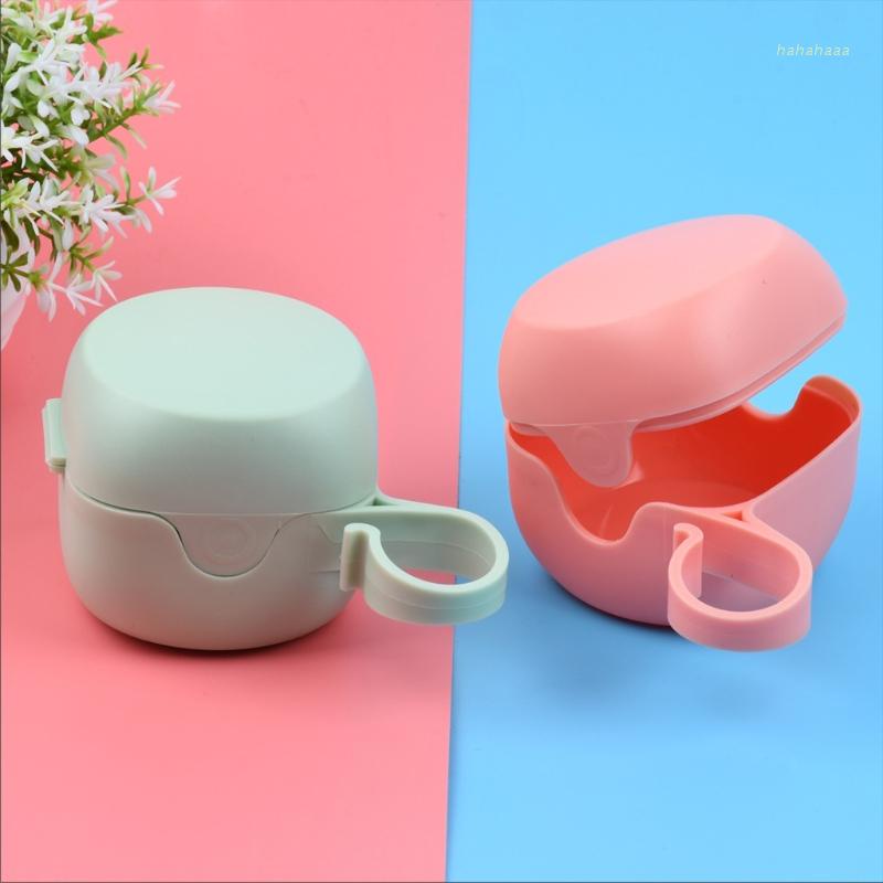Hộp Đựng Núm Vú Giả Chống Bụi Bằng Nhựa Nhỏ Gọn Dành Cho Đi Du Lịch Giá Đỡ