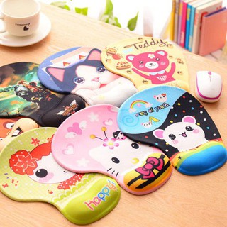 Tấm lót chuột máy tính có đệm lót tay siêu cute(Giá Rẻ+Giao Hàng Nhanh )