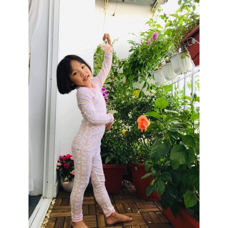 Bộ tay dài xuất Hàn bé trai và gái size 90-130
