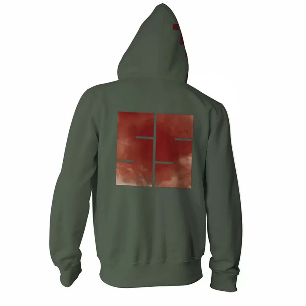 Áo Hoodie Có Khóa Kéo In Họa Tiết Anime 3D hahomin Nagito Komaeda