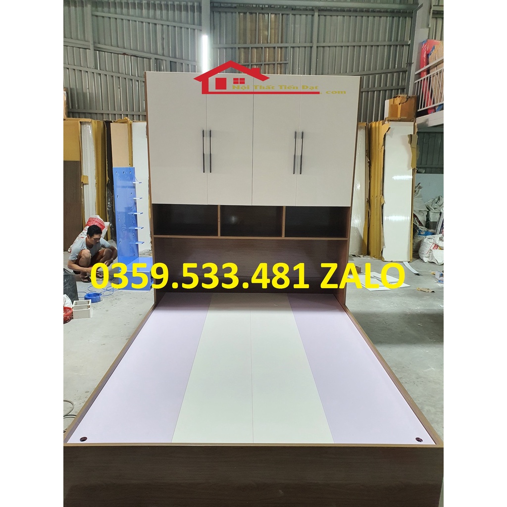 Giường ngủ liền tủ nhựa cao cấp Ecoplast tiết kiệm không gian và chi phí Giá rẻ nhất Freeship HCM