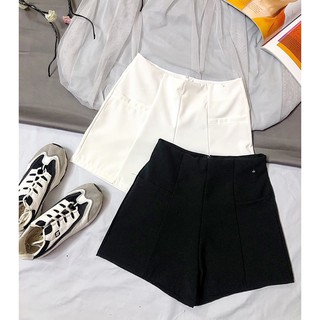 Quần short cạp cao + Ảnh thật