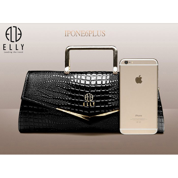 Túi clutch nữ cao cấp da thật ELLY – EC38