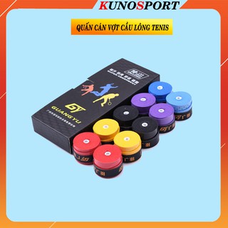 Quấn Cán Vợt Cầu Lông Và Vợt Tennis Guang Yu hộp 10 chiếc