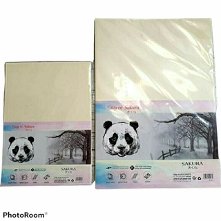 Tập 20 tờ giấy vẽ a3, a4 giấy sần 200gsm Sakura chuyên vẽ chì, vẽ kí họa, vẽ màu Gouat