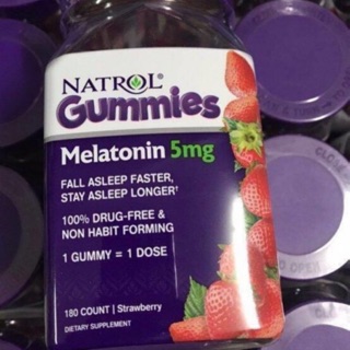 ] Kẹo ngủ gummies hủ 180v nha