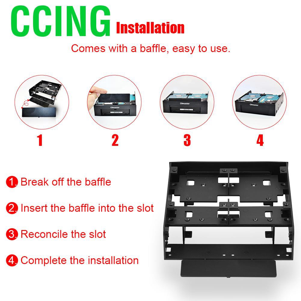 Giá Đỡ Mềm 2.5 / / 3.5 "HDD SSD Sang 5.25" | BigBuy360 - bigbuy360.vn