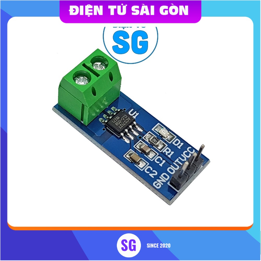 Cảm Biến Dòng Điện Hall ACS712 5A / 30A