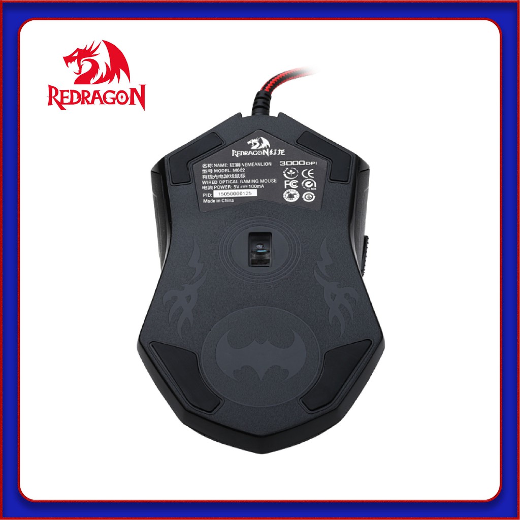 Chuột Chuyên Game Redragon Nemeanlion M602 (Đen)