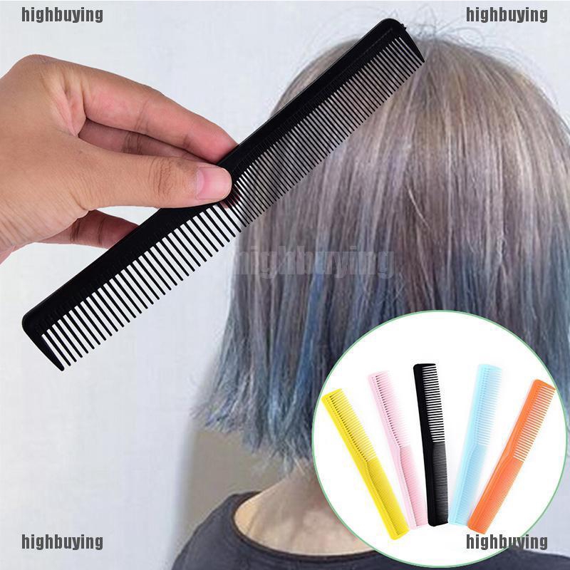 Set 5 Lược Nhựa Cắt Tóc Chống Tĩnh Điện Chuyên Dụng Cho Salon