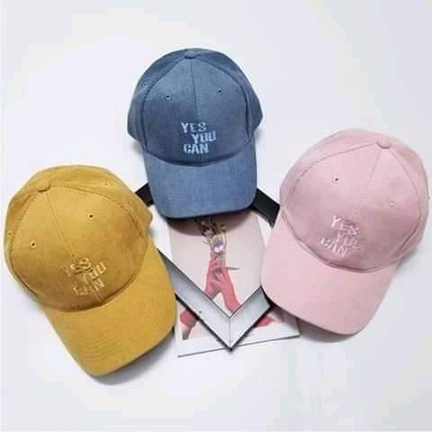 Mũ Lưỡi Trai Nam Nữ Thêu Chữ YES YOU CAN ❤️Freeship❤️ Nón Lưỡi Trai Xưởng Sx