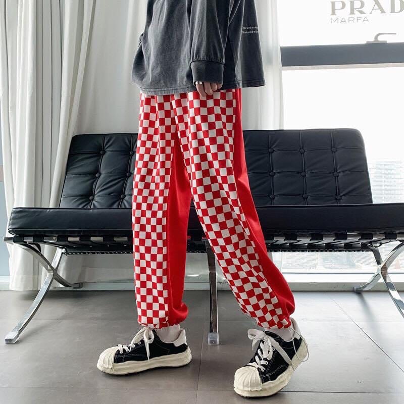 Quần LongPant Dây Rút Caro Unisex