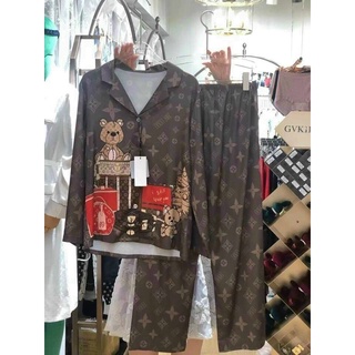 [FREESHIP HÀNG THIẾT KẾ] Bộ mặc nhà, pijama lụa thiết kế cao cấp
