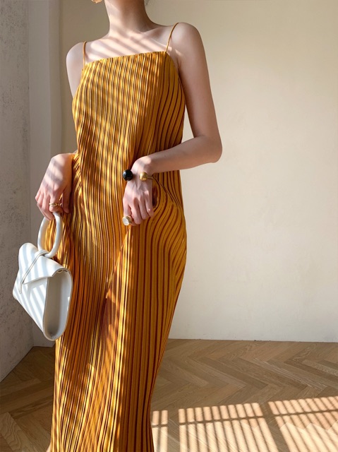ĐẦM MAXI LỤA SATIN CAO CẤP DẬP LY🤩🤩🤩🤩🤩