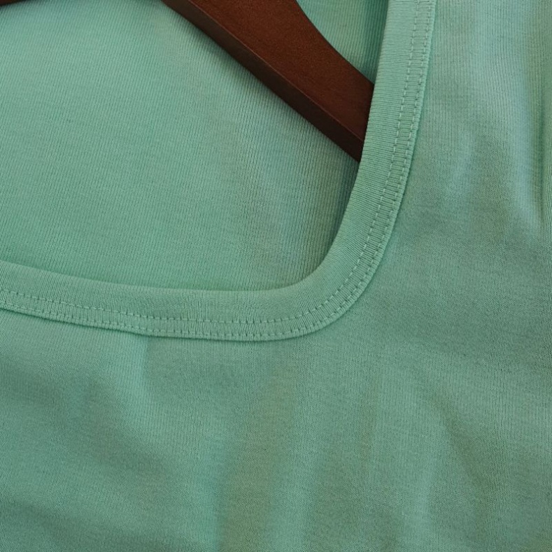 ÁO CROPTOP TAY NGẮN Cổ U BORIP XỊN A3CU - NTTshop