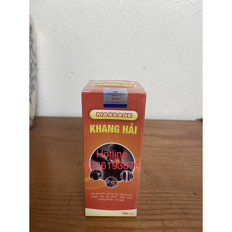 KHỚP KHANG HẢI  [CHAI XOA BÓP]