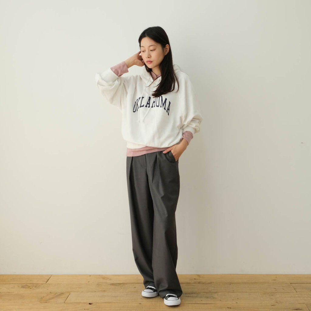 Oklahoma hoodie - áo hoodie có nón Hàn Quốc