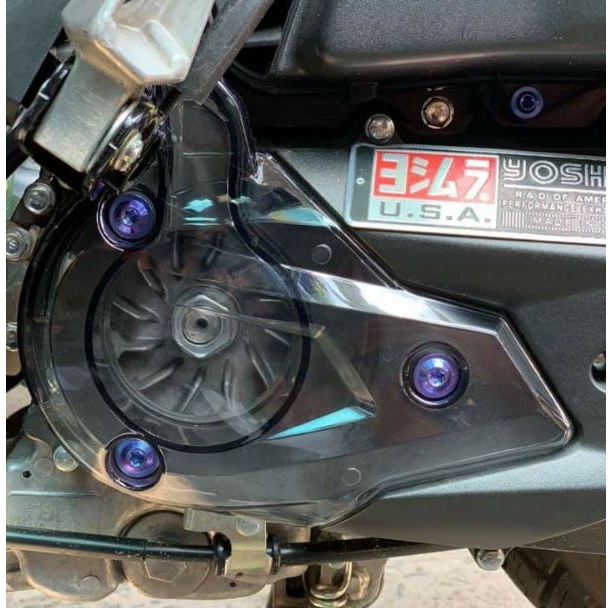 Ốp Lốc Máy Nồi Nhỏ AB AirBlade VARIO Trông Suốt Màu Khói