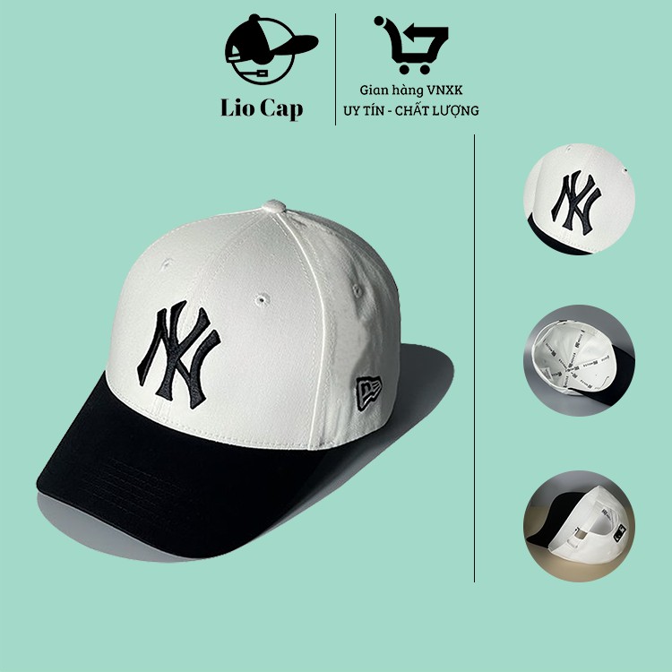 Mũ lưỡi trai NY đen Lio Laster VNXK full hộp cao cấp Free Size thêu logo 3D nổi cực đẹp, ưu đãi cực hấp dẫn