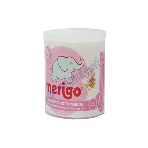 Tăm bông Merigo 330 que (tăm bông Bạch Tuyết )