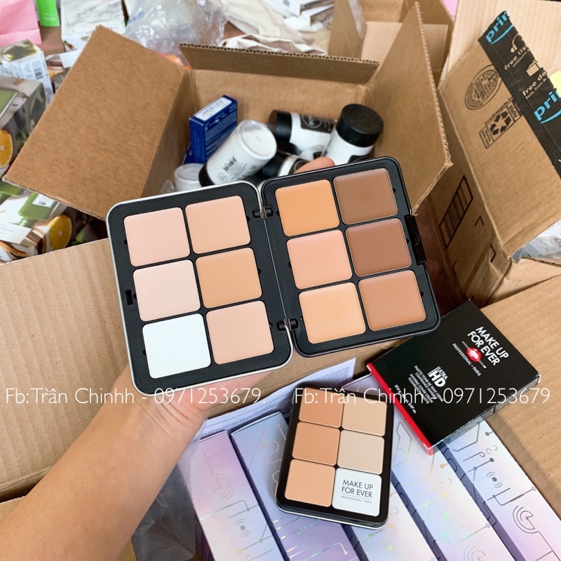 Có sẵn Có BILL - Bảng kem nền, chê khuyết điểm Make Up for Ever Ultra HD