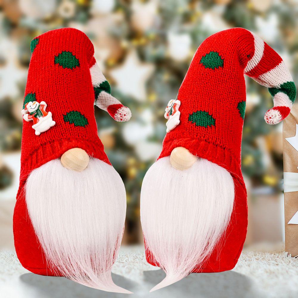 CONOPERY  Đồ Chơi Lễ Kỷ Niệm Vô Diện Bắc Âu God Dwarf Goblin Santa Gnome Rudolph