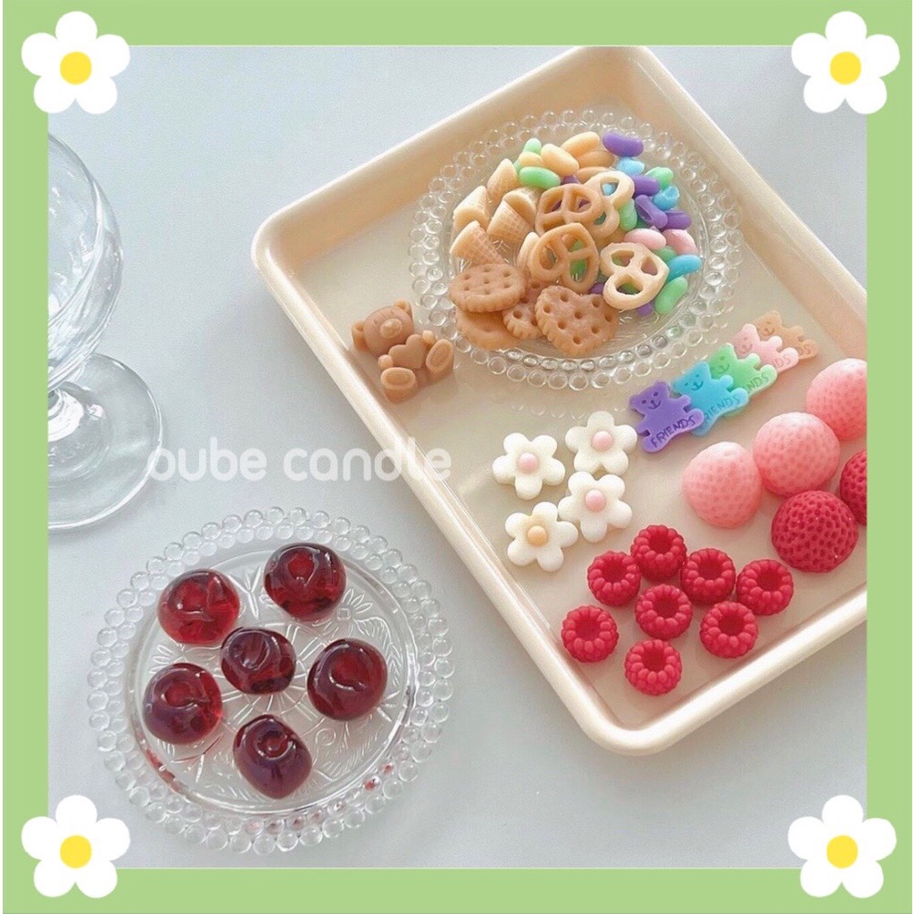 Nguyên liệu làm nến thơm Topping Mix Ngẫu Nhiên mùi thơm nhẹ | Oube Candle NT90