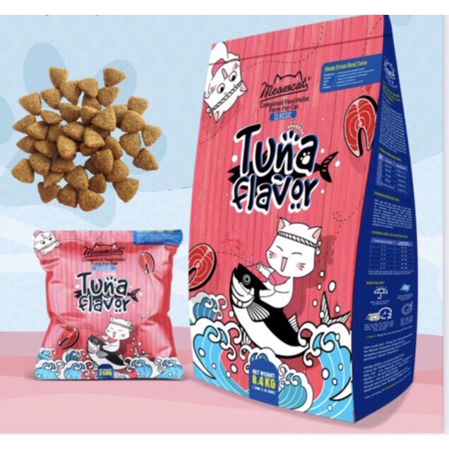 Hạt cho mèo Meowcat 350g, thức ăn khô cho mèo con lớn nhỏ Con Mèo Xiêm