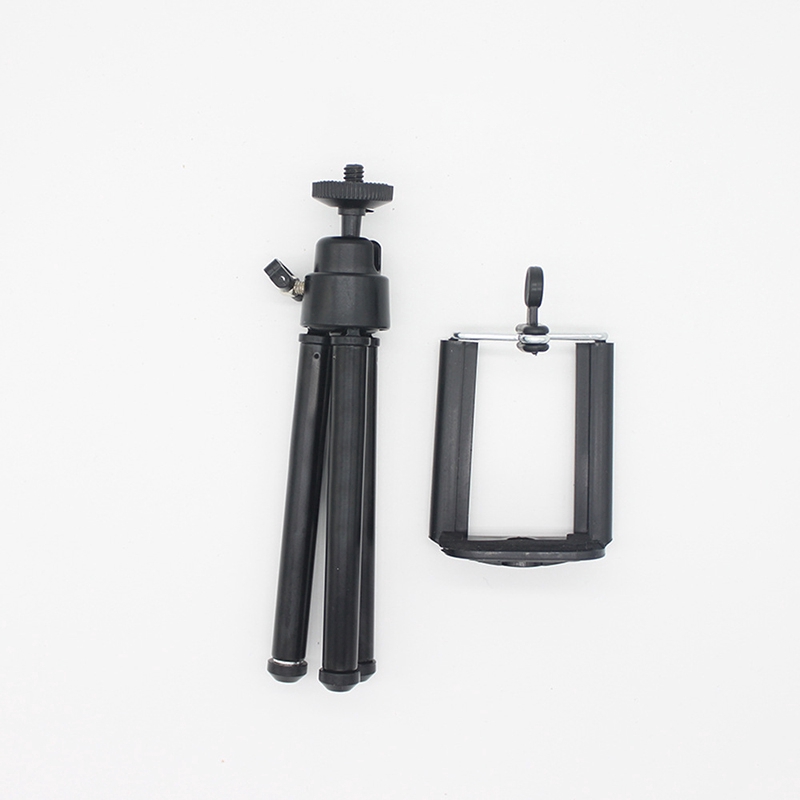 Giá đỡ 3 chân mini 1 pha micro kèm kẹp kiểu chữ U để bàn tiện lợi