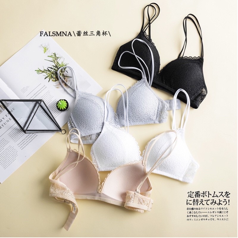 Áo lót đúc ren không gọng siêu sexyHàng cao cấp