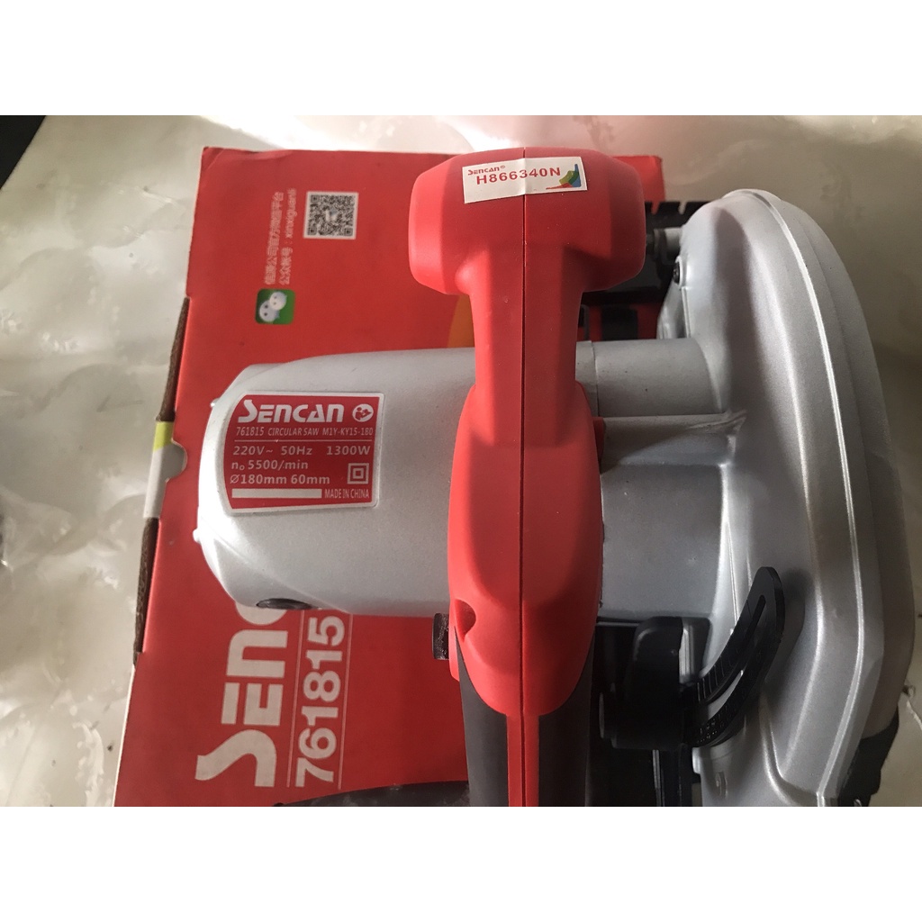 [CHÍNH HÃNG] Máy cưa gỗ | Máy cưa đĩa SENCAN 761816 - Công suất lớn 1300W(Cam kết lõi đồng 100%,kèm lưỡi cưa chính hãng)