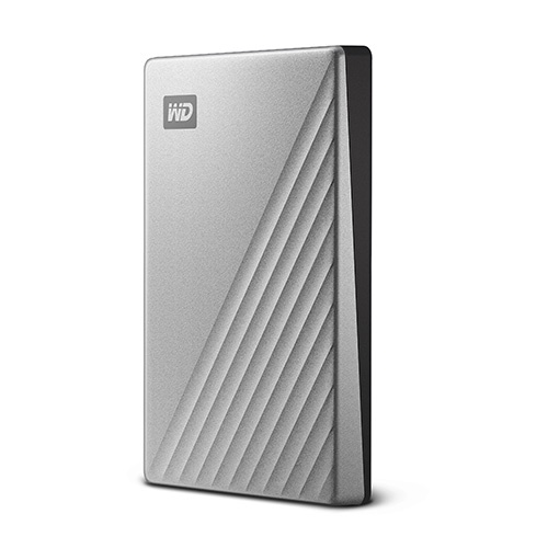 Ổ cứng di động HDD Western My Passport Ultra 2TB / 4TB cổng typeC 3.1 (Bạc) - Nhất Tín Computer