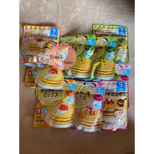 bột làm bánh pha sẵn cho bé từ 9 tháng tuổi