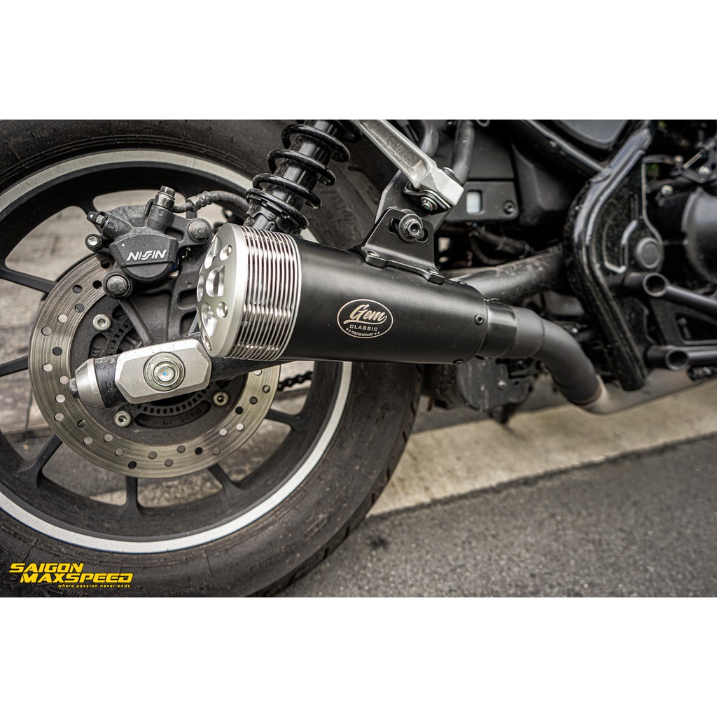 PÔ GEM CLASSIC SLIP ON HONDA REBEL 300-500