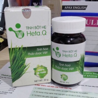 COMBO 2 HỘP TINH BỘT HẸ HETA.Q (hàng chuẩn công ty)